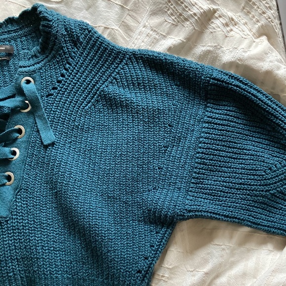 Isabel Marant Laly Lace Up Sweater Knit Jumper - Picture 9 of 11